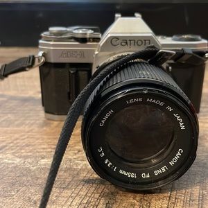 Vintage canon AE-1 camera